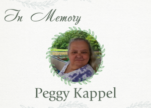 In Memory – Peggy Kappel